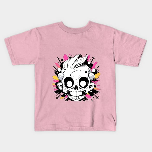 zombie boy Kids T-Shirt by Buda apparel